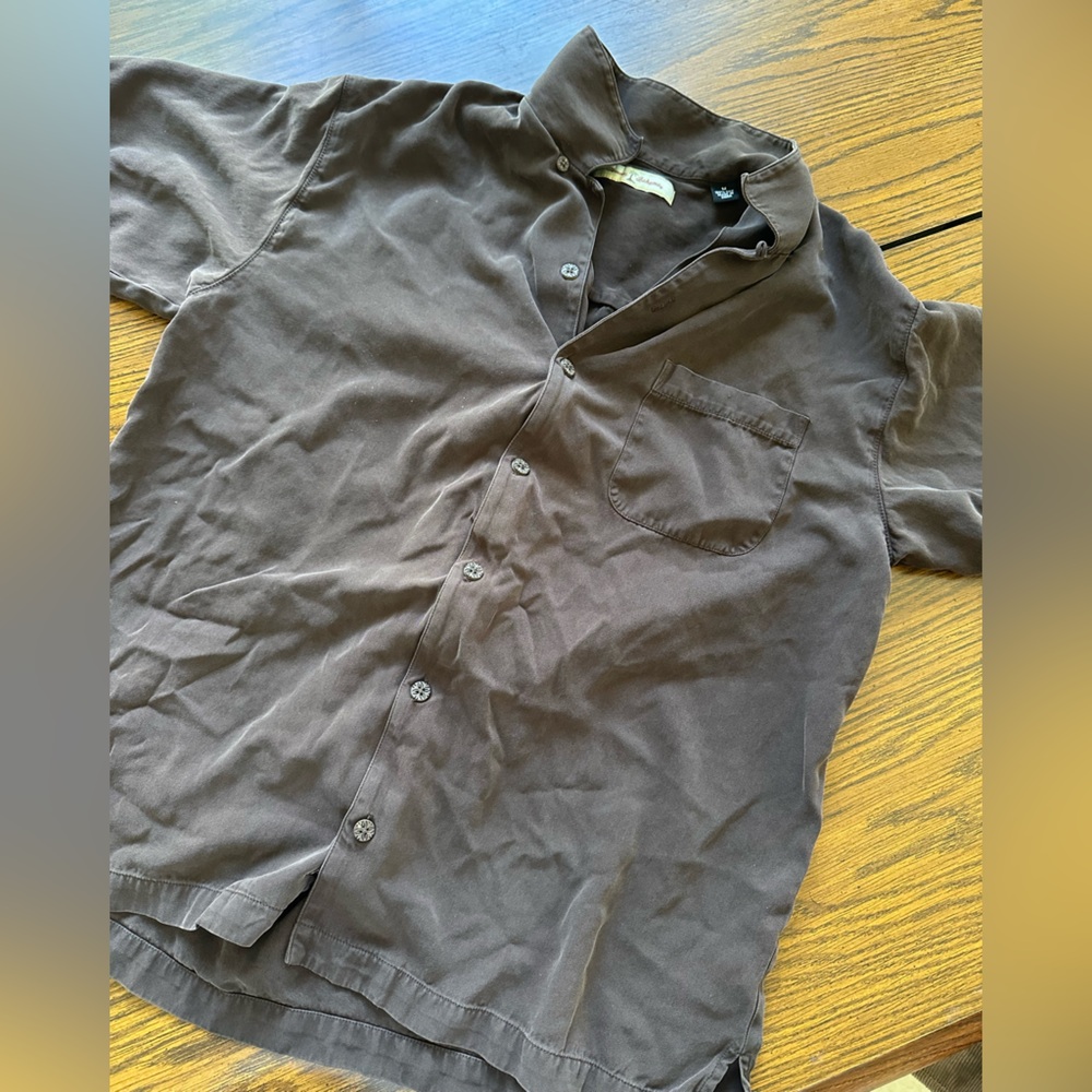 Tommy Bahama Brown button down Shirt